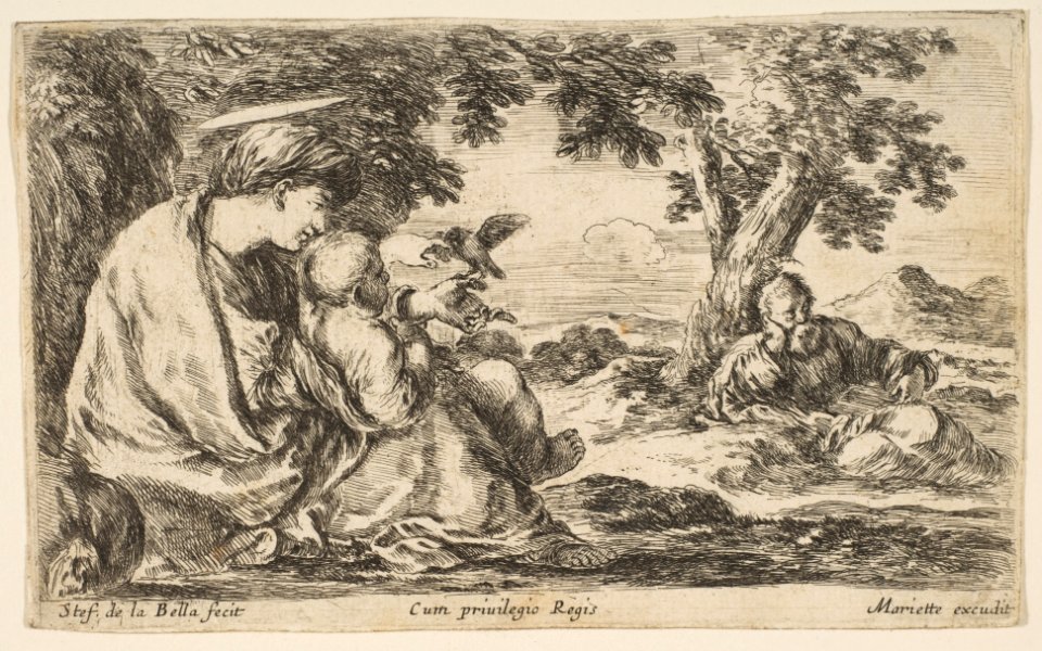 Rest on the Flight into Egypt MET DP817236