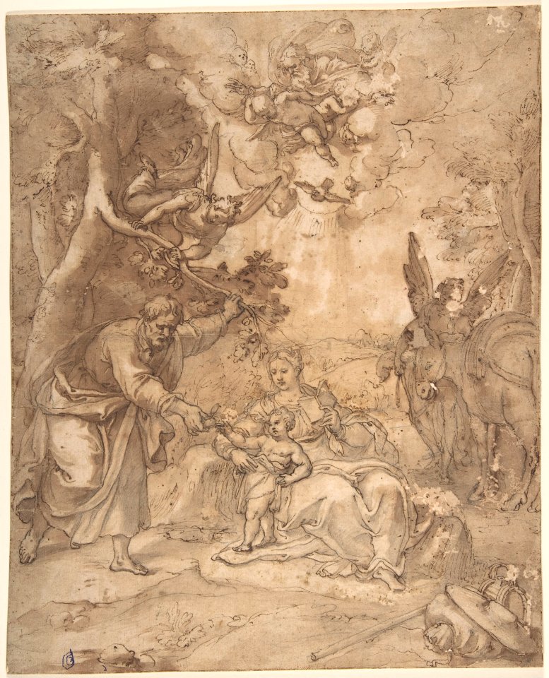 Rest on the Flight to Egypt MET DP801715