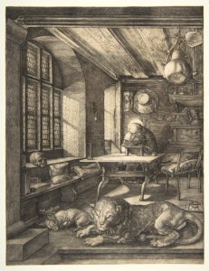 Saint Jerome in His Study MET DP815747