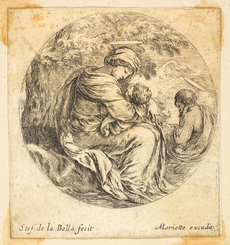 Rest on the Flight into Egypt MET DP817334