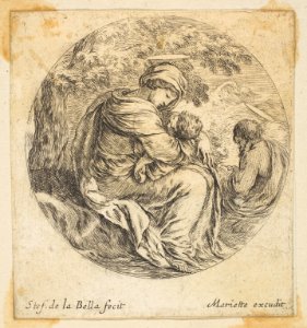 Rest on the Flight into Egypt MET DP817334
