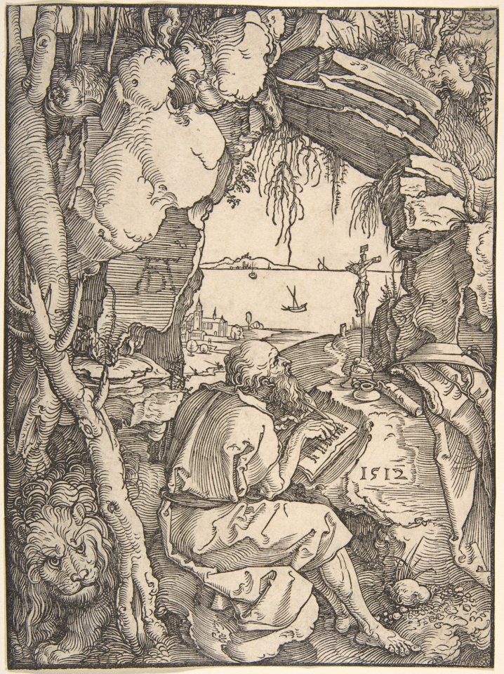 Saint Jerome in a Cave MET DP807625