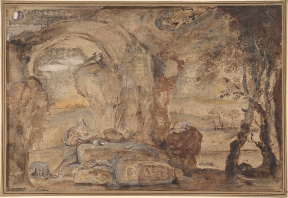 Saint Jerome in the Wilderness MET DP802322