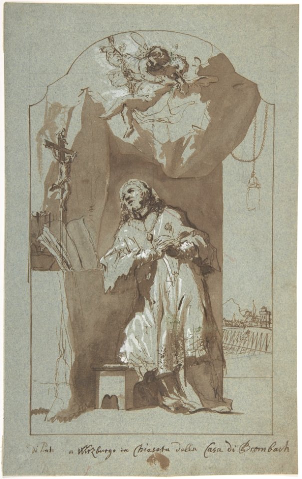 Saint John Nepomuk Praying MET DP804141