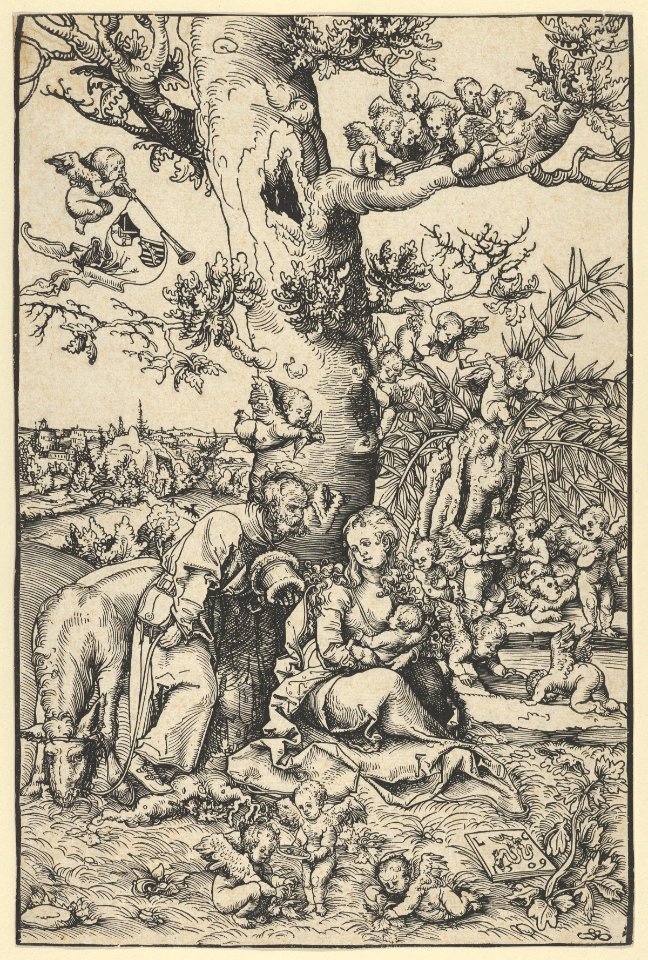 Rest on the Flight into Egypt MET DP841882