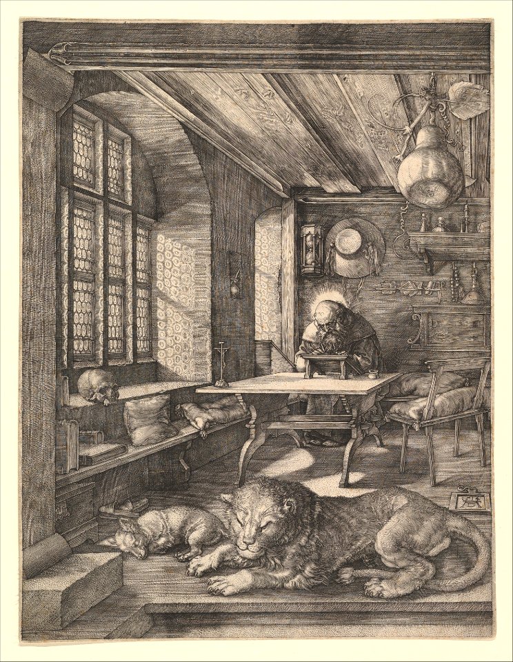 Saint Jerome in His Study MET DP820349