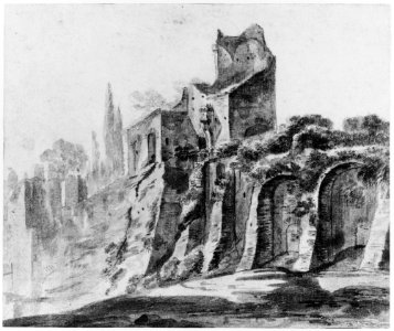 Ruins on the Palatine in Rome MET 263621 1998.41.1