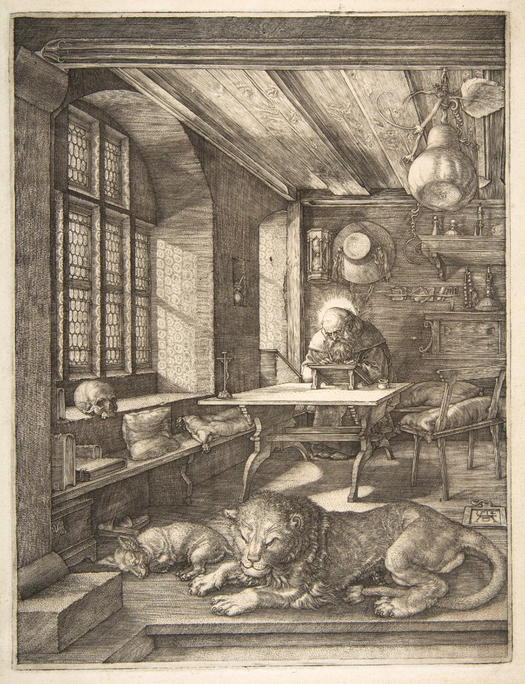 Saint Jerome in His Study MET DP815748