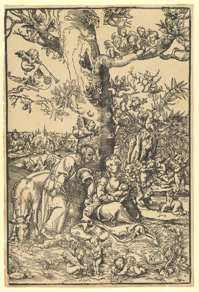 Rest on the Flight into Egypt MET DP841884