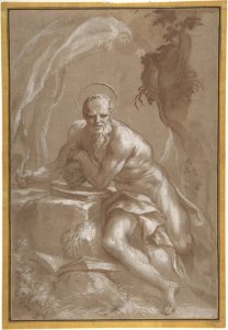 Saint Jerome in the Wilderness MET DP801500