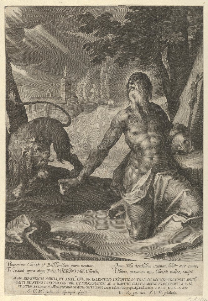 Saint Jerome in the Desert MET DP836541