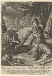 Saint Jerome in the Desert MET DP836541