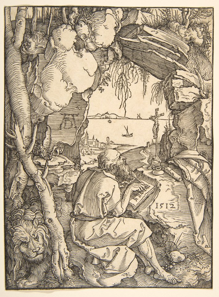 Saint Jerome in a Cave MET DP816404
