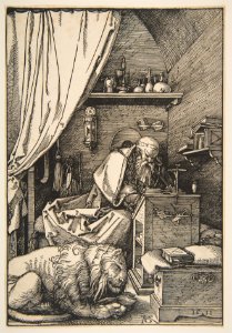 Saint Jerome in His Study MET DP816408