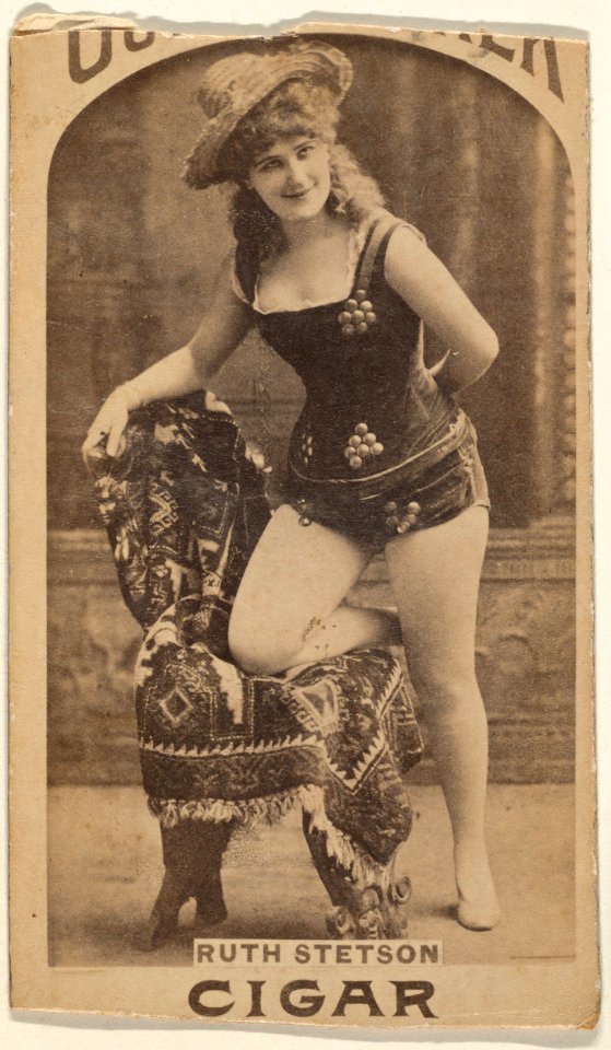 Ruth Stetson, from the Actresses series (N665) promoting Our Knocker Cigars MET DPB869837