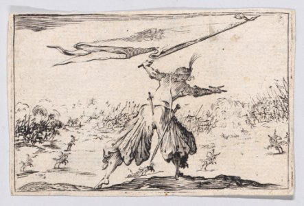 Reverse Copy of Le Porte-Étendard (The Standard Bearer), from Les Caprices Met DP888312