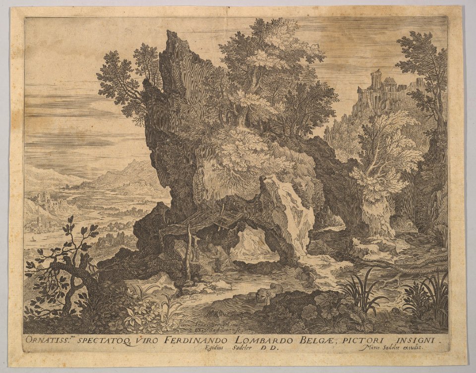 Rocky Landscape with St. Jerome MET DP825800