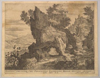 Rocky Landscape with St. Jerome MET DP825800