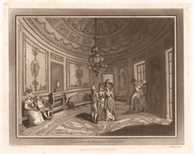 Saloon at the Marine Pavillion (An Excursion to Brighthelmstone) MET DP872031