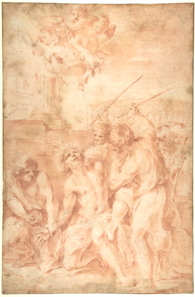 Saint Sebastian Clubbed to Death MET DP801292