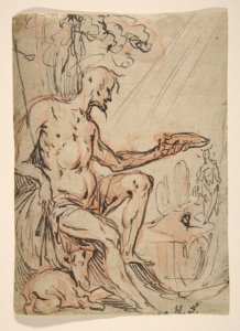 Saint John the Baptist in a Landscape MET DP811467