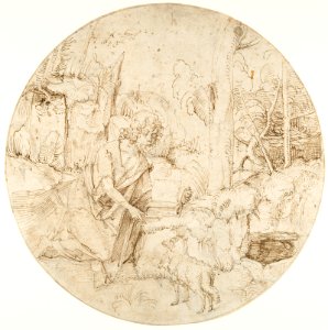 Saint John the Baptist in the Wilderness MET DP133123