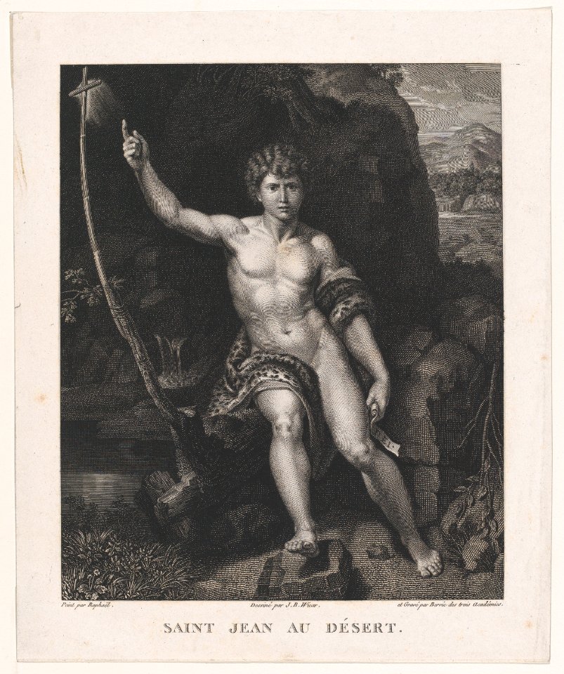 Saint John the Baptist in the Desert MET DP874390