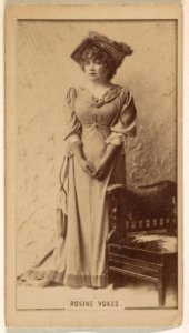 Rosine Vokes, from the Actresses series (N245) issued by Kinney Brothers to promote Sweet Caporal Cigarettes MET DP859810