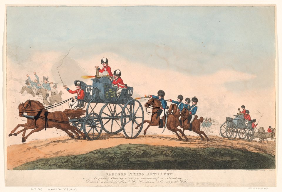 Sadlers Flying Artillery MET DP872690