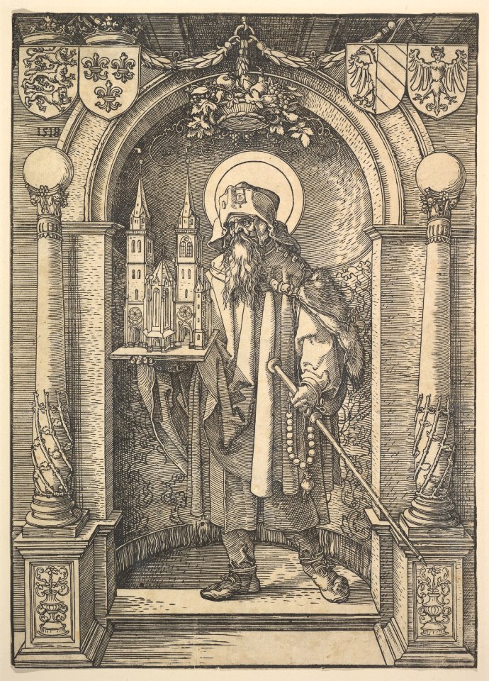 Saint Sebald in a Niche MET DP822268