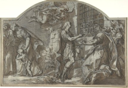 Saint Sebastian Exhorts the Christian Prisoners MET DP802963