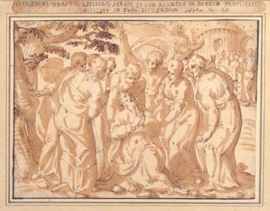 Saint Paul Surrounded by Disciples after His Lapidation at Lystra (Acts 14-20) MET 1978.376