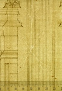 Saint Peter's, apse, exterior elevation (recto) blank (verso) MET sf49 92 91-watermark