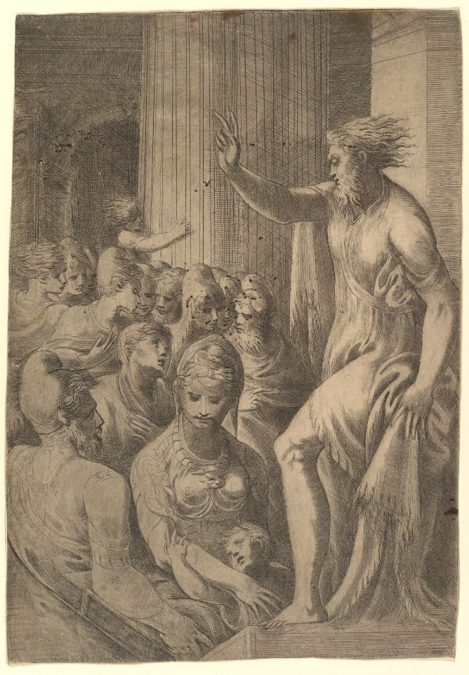 Saint Paul preaching in Athens MET DP825267