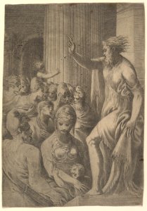 Saint Paul preaching in Athens MET DP825267