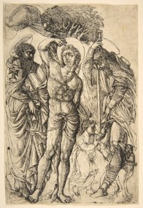 Saints Sebastian, Anthony and Roch MET DP815687