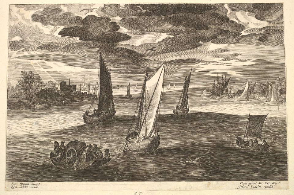 Riverscape with Boats MET DP825792