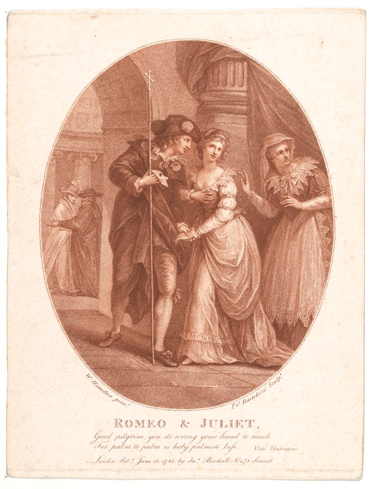Romeo and Juliet at the Masquerade (Shakespeare, Romeo and Juliet, Act 1, Scene 5) MET DP858601