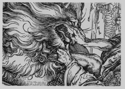 Samson Rending the Lion MET MM85811