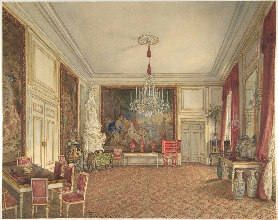 Room of Archduke Ludwig Victor in the Hofburg, Vienna MET DP804302