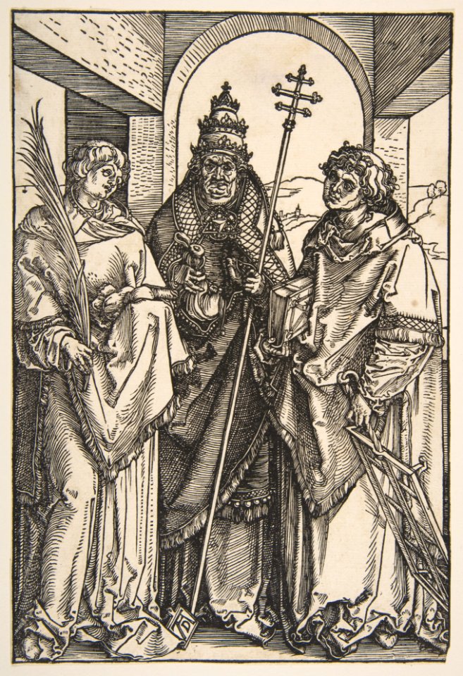 Saint Stephen, Saint Sixtus and Saint Lawrence MET DP816438