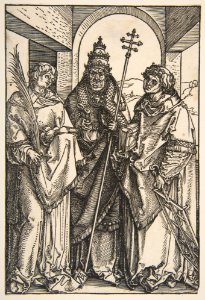 Saint Stephen, Saint Sixtus and Saint Lawrence MET DP816438