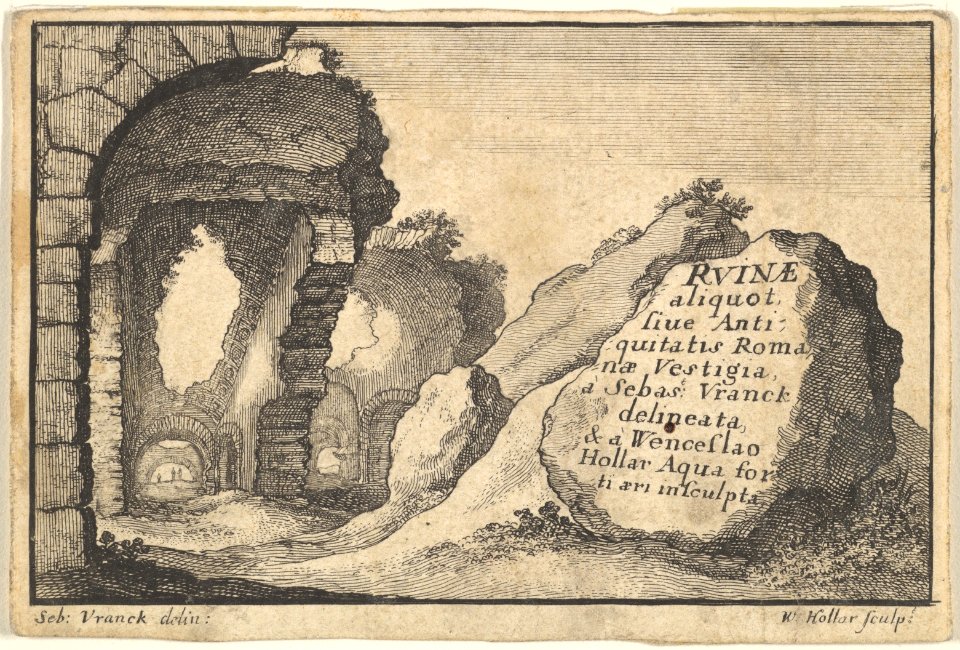 Roman Ruins, second version of title-page MET DP829220