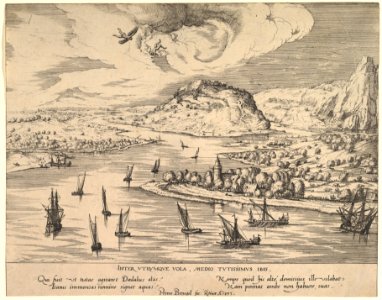 River Landscape with Daedalus and Icarus MET DP825703
