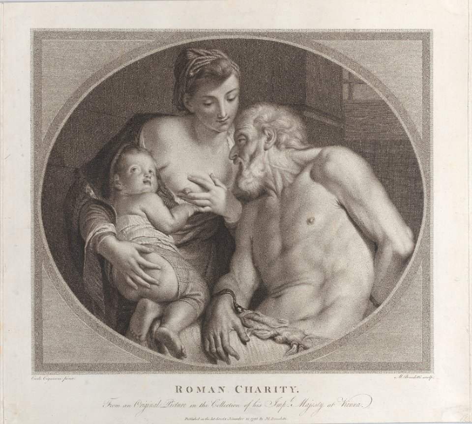 Roman Charity, with Pero Met DP885690