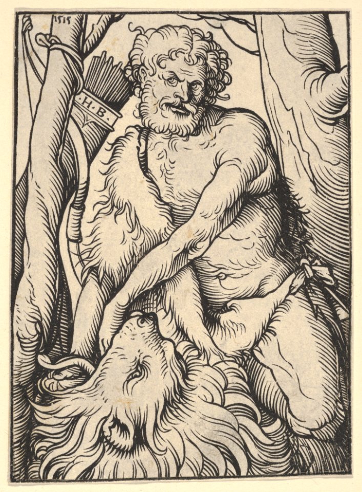 Samson Killing the Lion MET DP833984