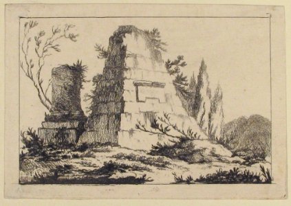 Rustic Landscape with Stone Monument MET 53.523.46