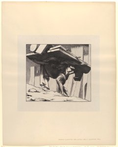Samson Carrying the Gates (Dalziels' Bible Gallery) MET DP835639