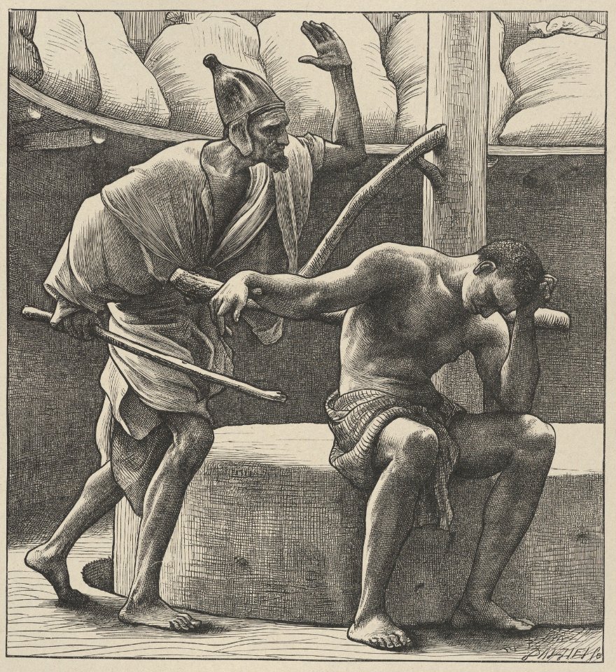 Samson at the Mill (Dalziels' Bible Gallery) MET DP835820