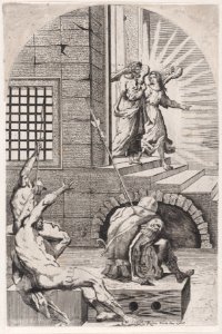 Saint Peter being released from prison by the angel Met DP888779